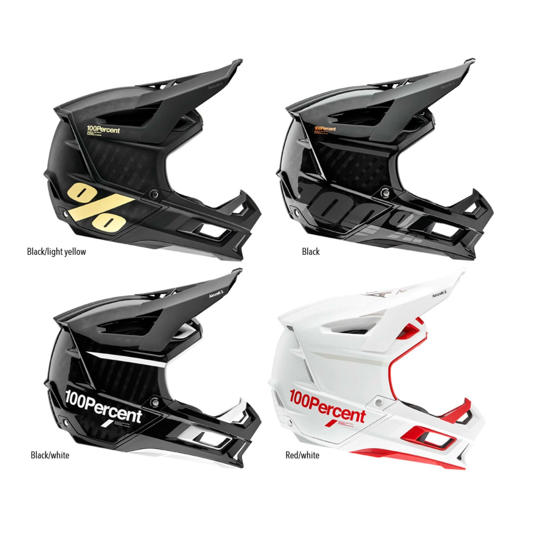 Casque Intégral 100% Aircraft 2 2021 4 Casque Intégral 100% Aircraft 2 2021 – Image 2