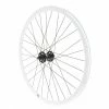 Roue Avant Fixie Jante Blanche Moyeu Noir Rodi -VTT Soldes 11304027av 1