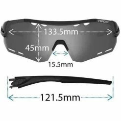 Lunettes + 3 Verres Interchangeables Tifosi Alliant -VTT Soldes 1490110122 2