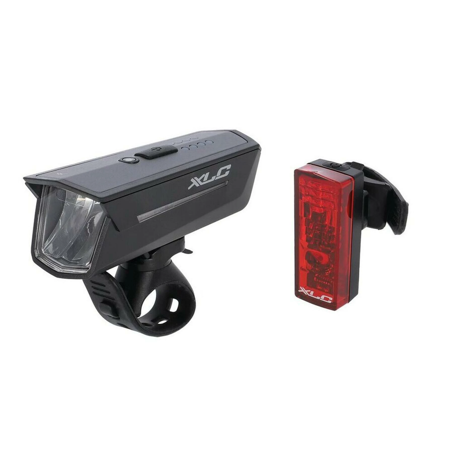 Jeu D'éclairage Vélo LED XLC CL-S25 Proxima Pro USB 3 Jeu D'éclairage Vélo LED XLC CL-S25 Proxima Pro USB