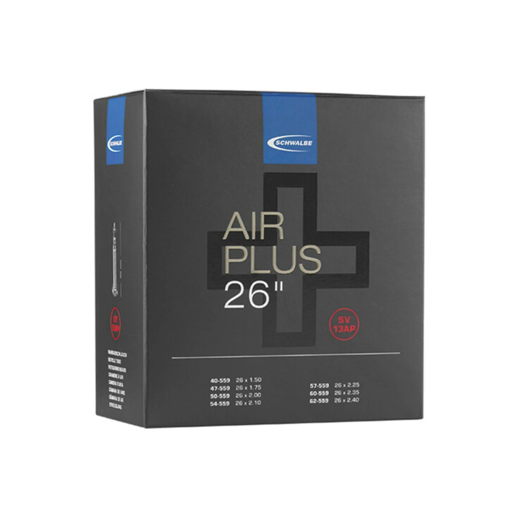 Chambre à Air Schwalbe Sv 13AP Air Plus 26 3 Chambre à Air Schwalbe Sv 13AP Air Plus 26