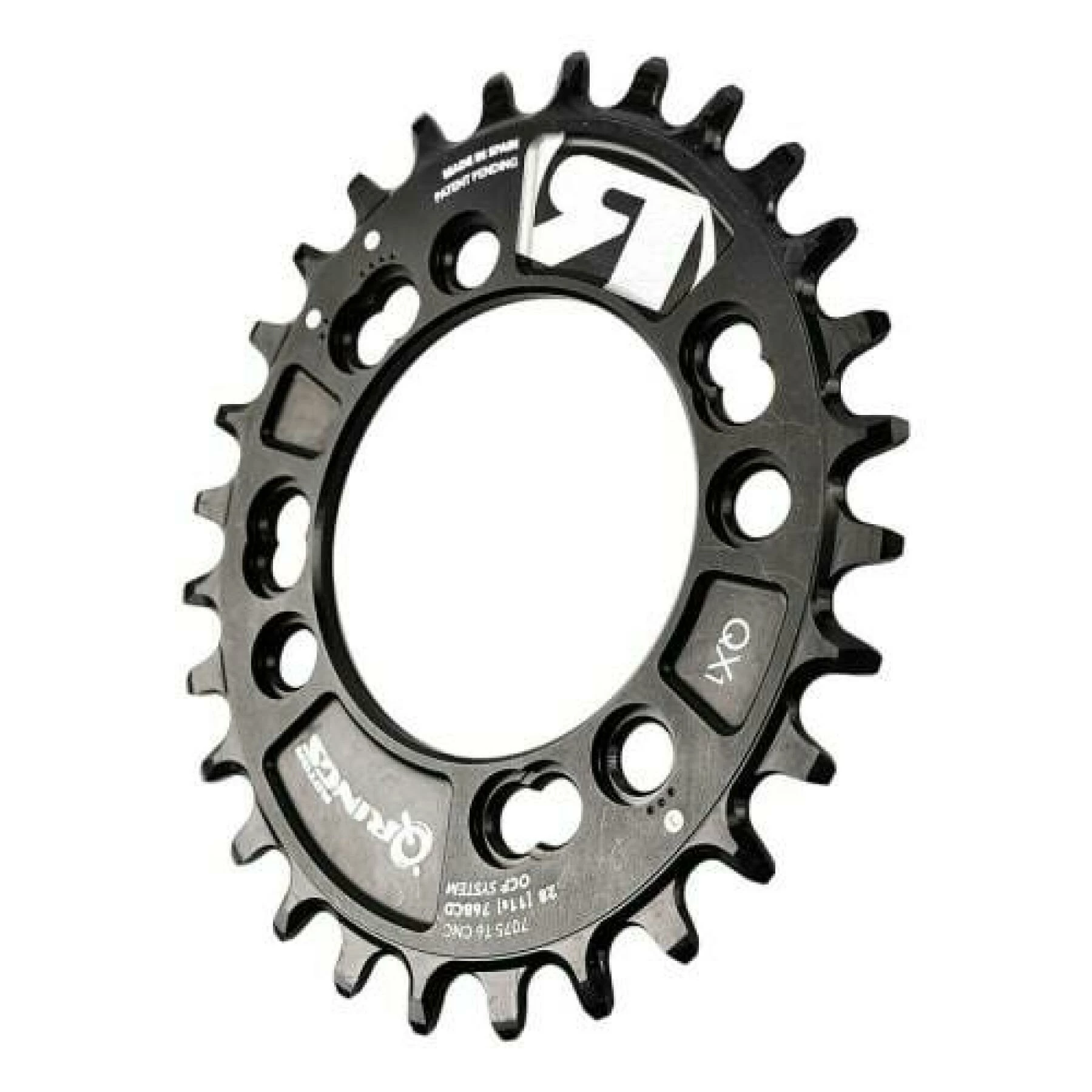 Mono Plateau Oval Rotor Q-Rings BCD76x4 38T 4 Mono Plateau Oval Rotor Q-Rings BCD76x4 38T – Image 2