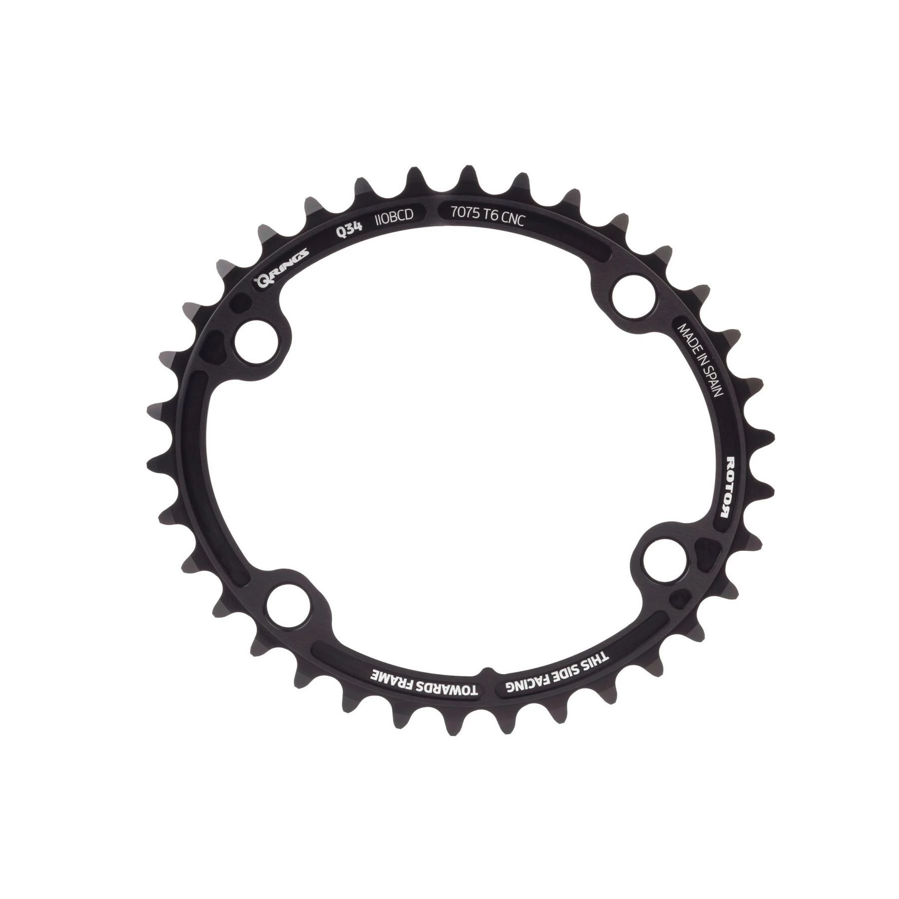 Plateau Interne Rotor Q-Rings BCD110x4 42T 3 Plateau Interne Rotor Q-Rings BCD110x4 42T