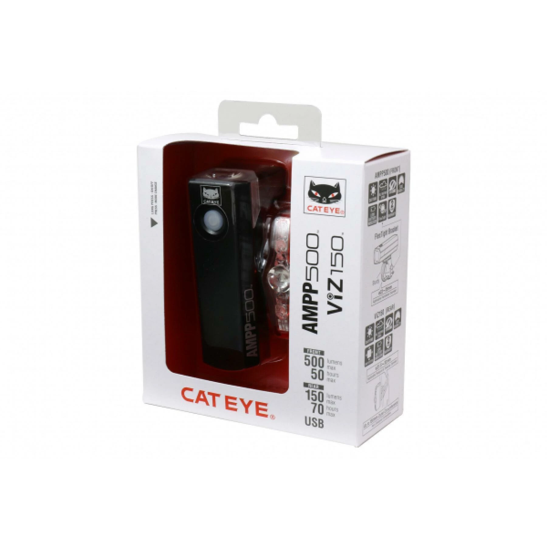 Set D'éclairage Cateye Ampp 500 & Vip 150 6 Set D'éclairage Cateye Ampp 500 & Vip 150 – Image 4