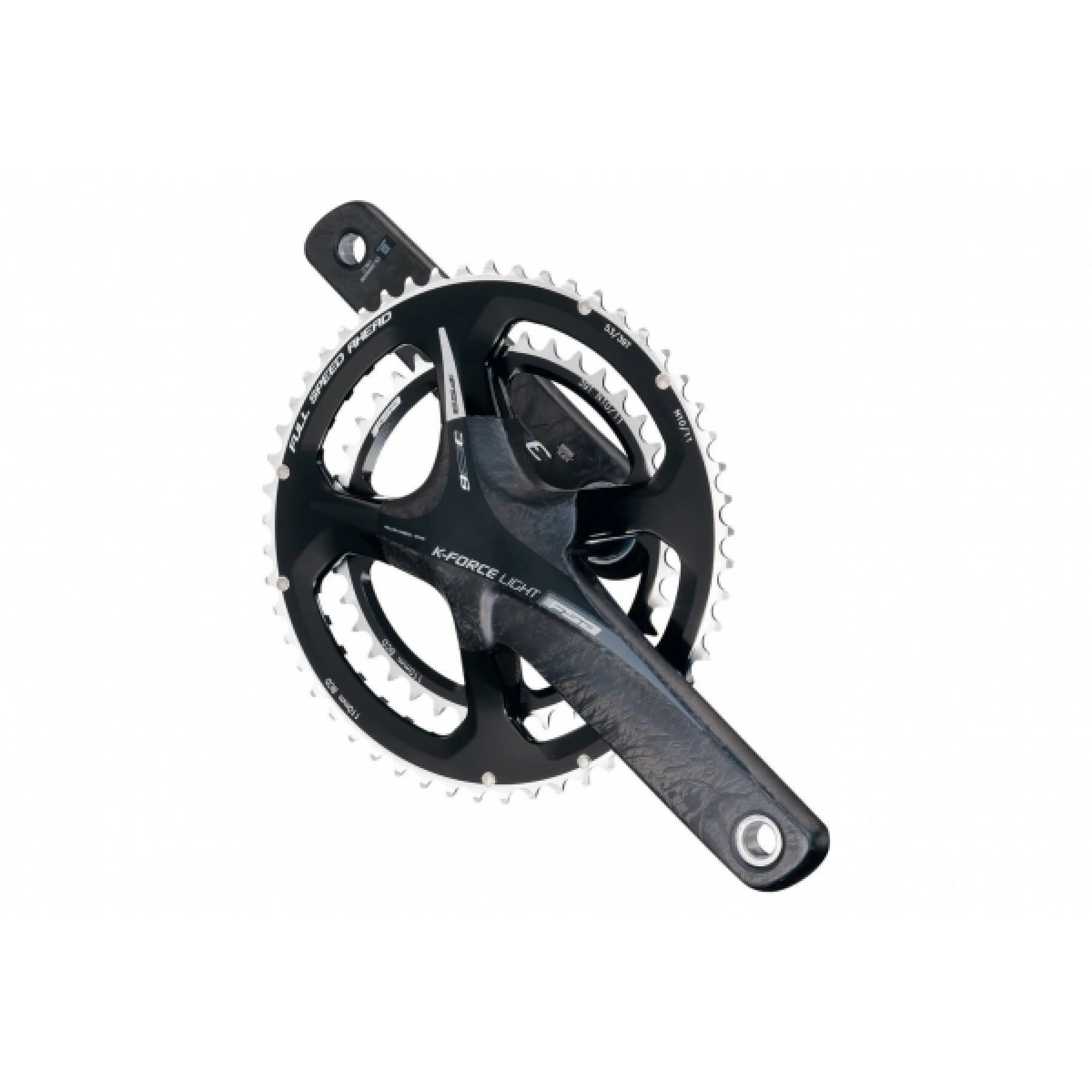 Pédalier Double FSA K-Force ABS BB386 53x39T 3 Pédalier Double FSA K-Force ABS BB386 53x39T