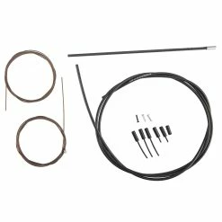 Jeux De Câbles Et Gaines De Changements De Vitesses Revêtus De Polymère Shimano -VTT Soldes Y0BM98020 2