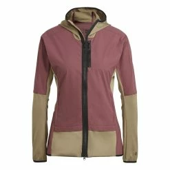 Veste Imperméable Femme Adidas Five Ten Flooce 14 Veste Imperméable Femme Adidas Five Ten Flooce -VTT Soldes adidas hd2256 2 apparel photography front center view white