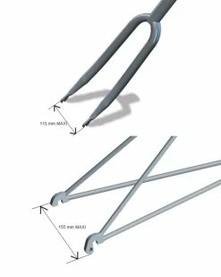 Antivols Antivol De Roues Anti-Vandale -VTT Soldes antivol de roues anti vandale 2