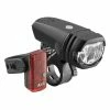 Jeu D'éclairage Vélo Led USB AXA Greenline 50 Lux 2 Jeu D'éclairage Vélo Led USB AXA Greenline 50 Lux -VTT Soldes axa 712465 0