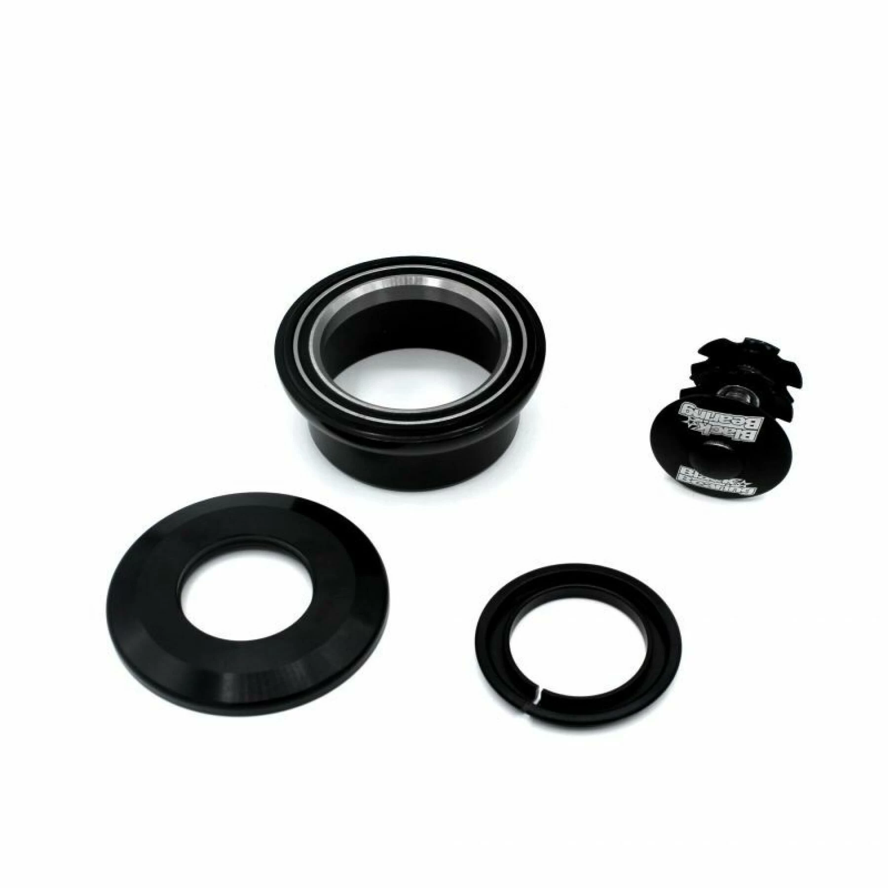 Black-bearing Jeu De Direction Haut Black Bearing Frame 49 Mm - Pivot 1-1/8 4 Black-bearing Jeu De Direction Haut Black Bearing Frame 49 Mm - Pivot 1-1/8 – Image 2