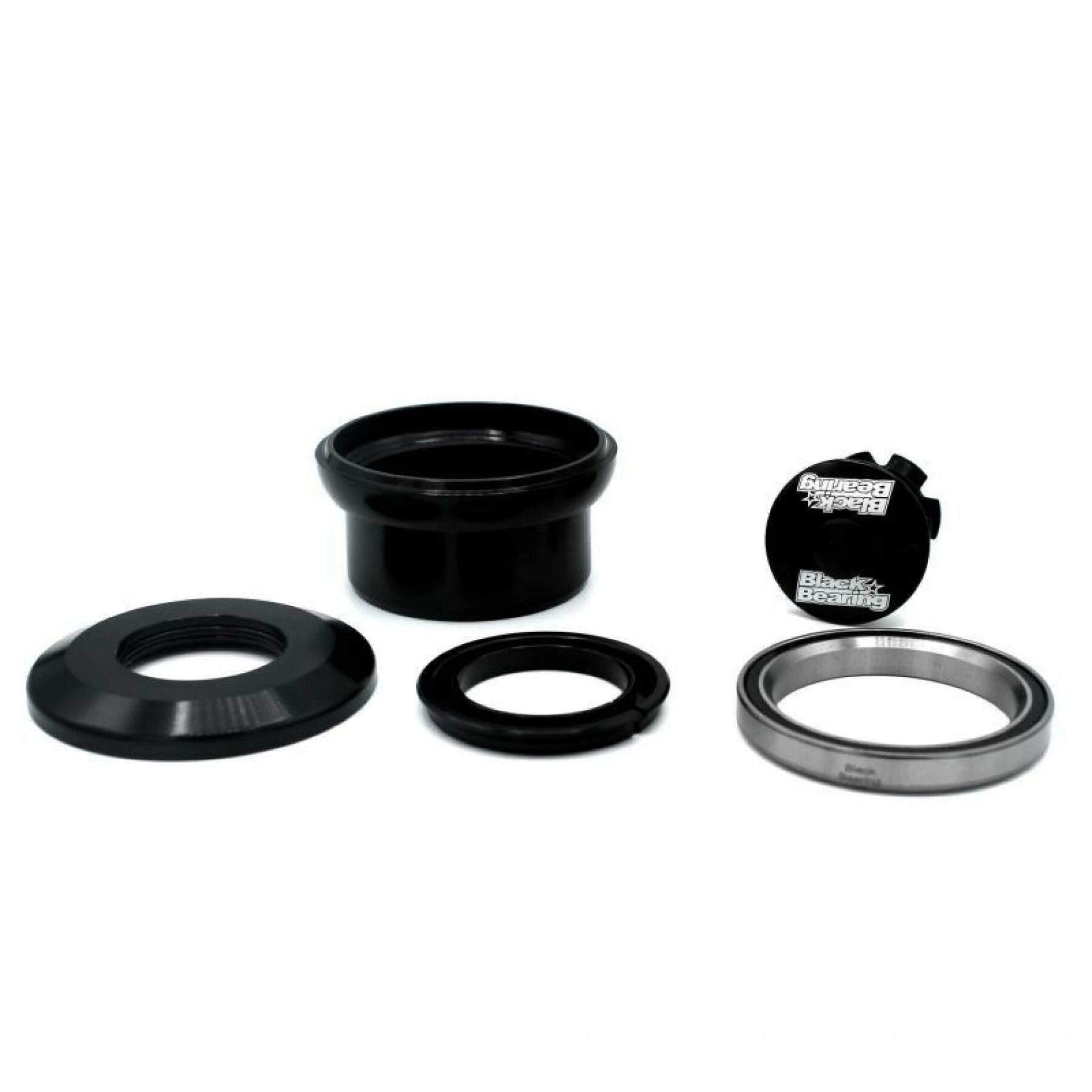 Black-bearing Jeu De Direction Haut Black Bearing Frame 49 Mm - Pivot 1-1/8 5 Black-bearing Jeu De Direction Haut Black Bearing Frame 49 Mm - Pivot 1-1/8 – Image 3