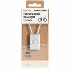 Éclairage Vélo Avant Led USB Bookman Block -VTT Soldes bookman 720053 2
