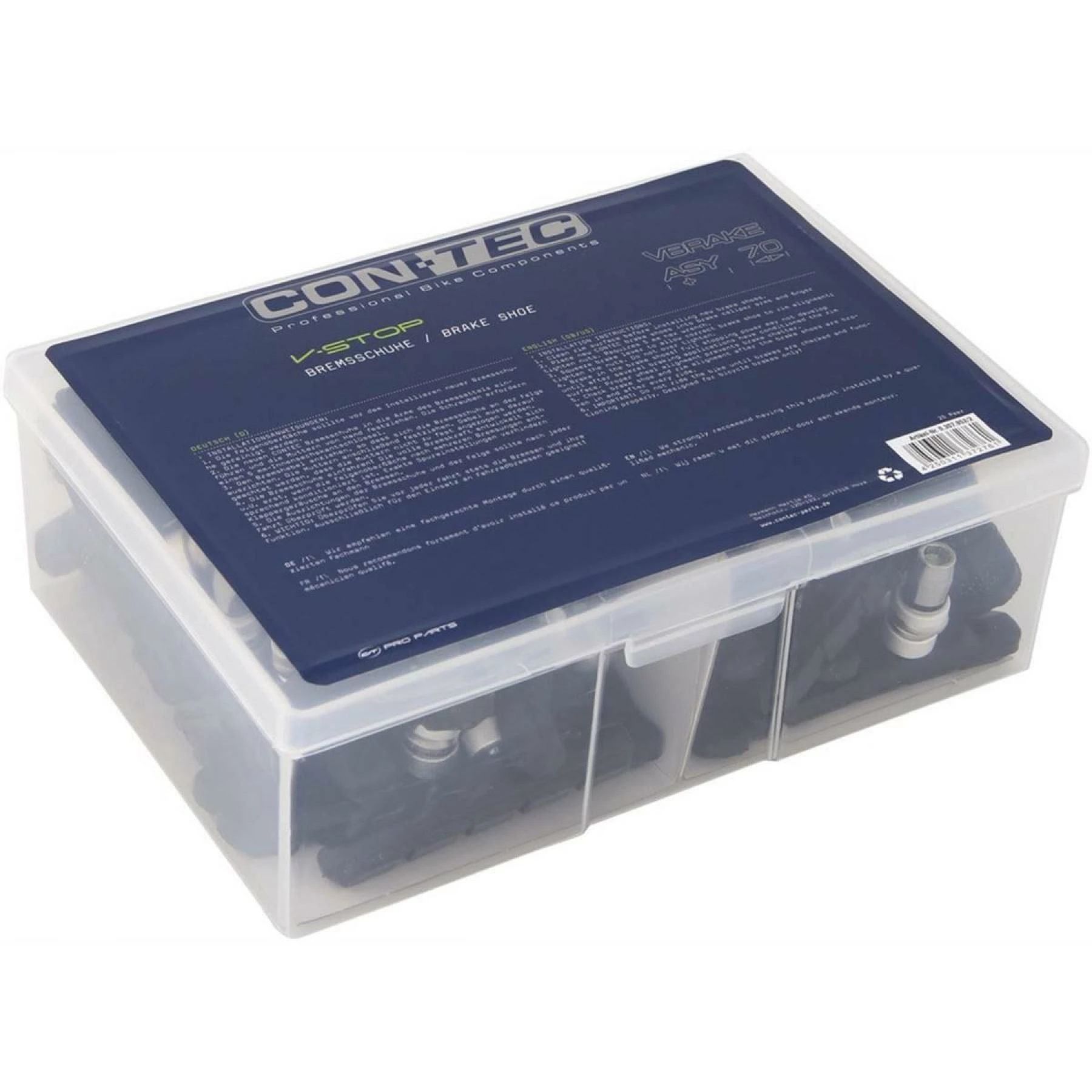 Boite 50 Patins De Frein Contec V-Stop 4 Boite 50 Patins De Frein Contec V-Stop – Image 2