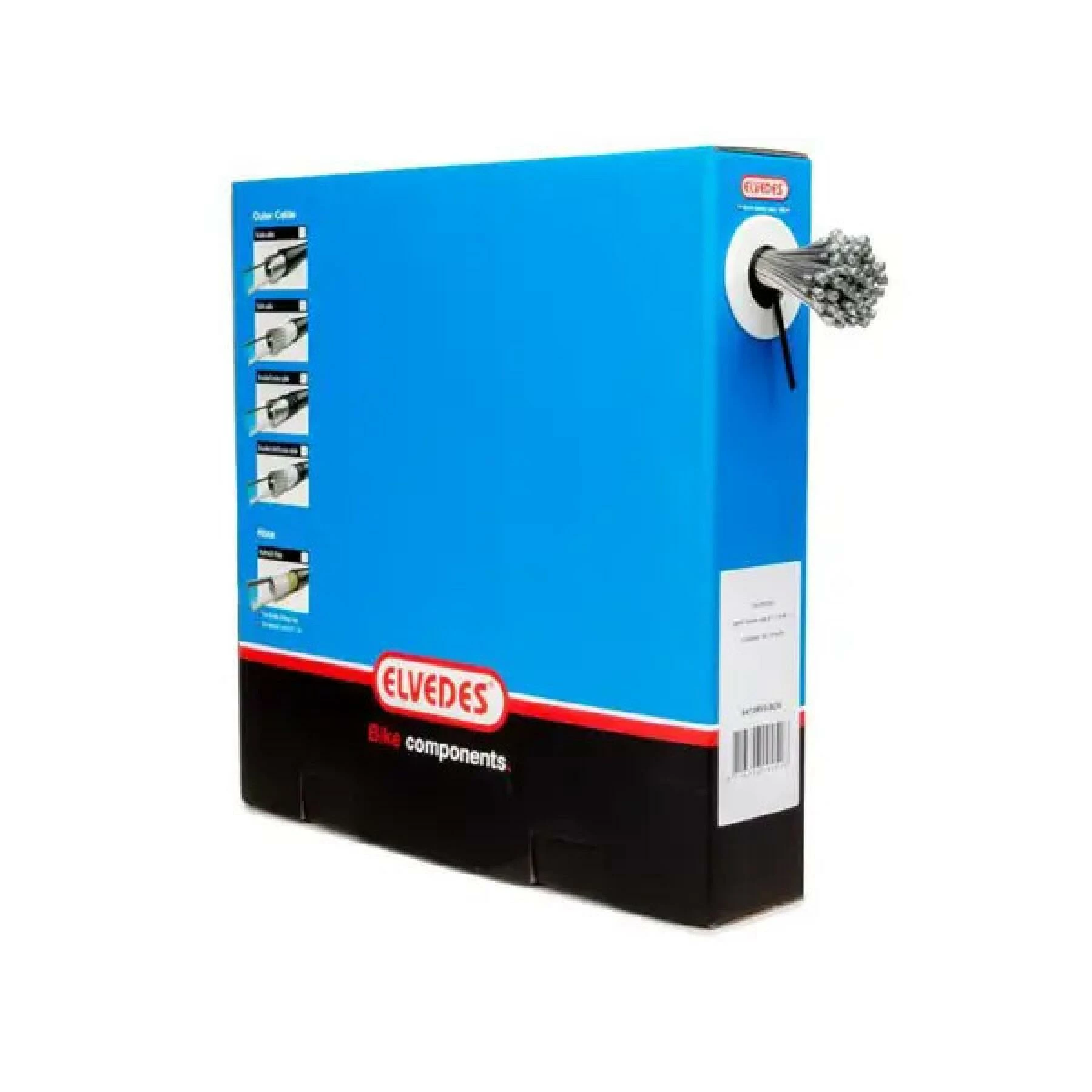 Lot De 100 Câbles De Transmission 2250 Mm 31 Brins Slick Inox Ø1,1 Mm Tête N 4,5 X 4,5 Elvedes 3 Lot De 100 Câbles De Transmission 2250 Mm 31 Brins Slick Inox Ø1,1 Mm Tête N 4,5 X 4,5 Elvedes