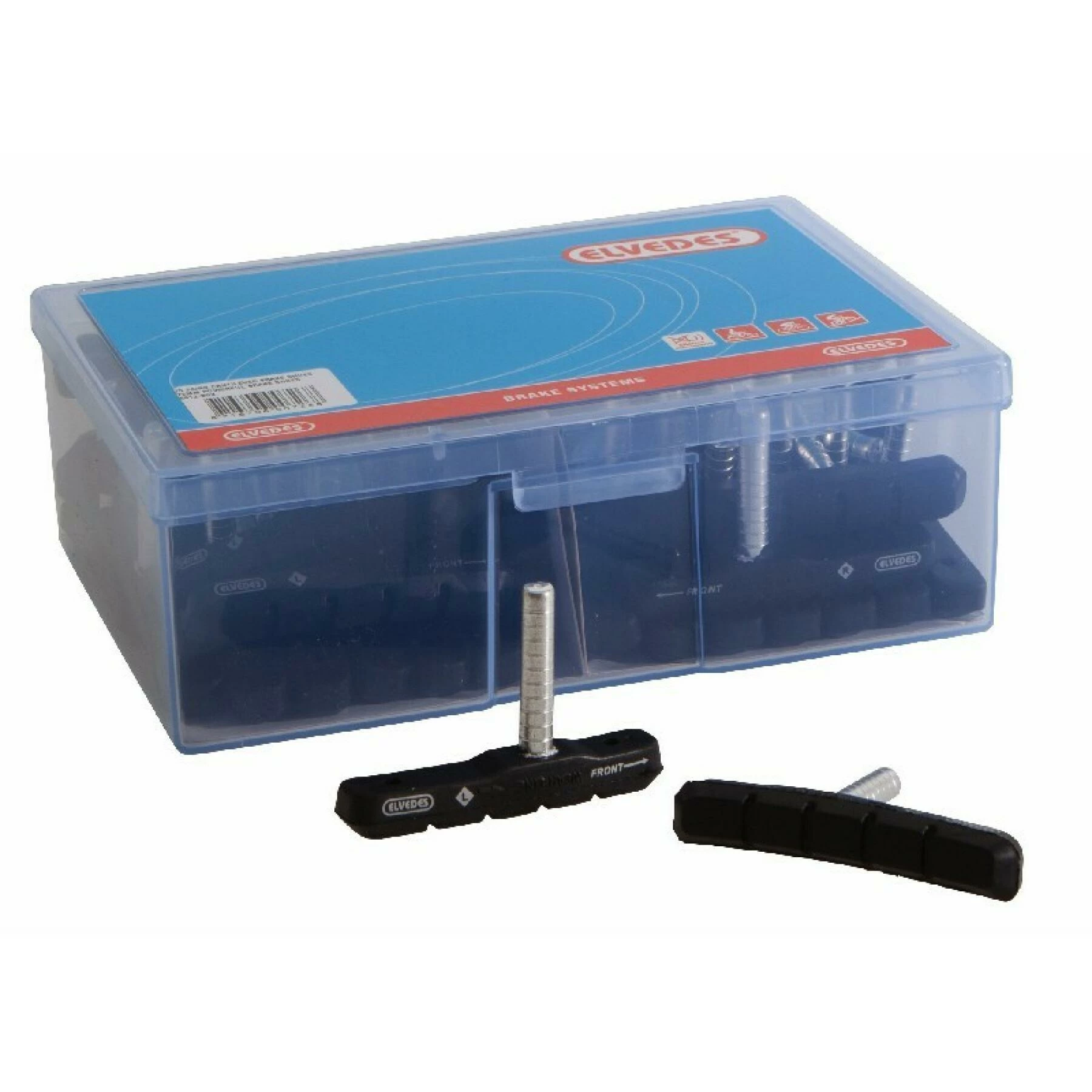 Boite De 25 Paires De Patins De Frein Elvedes Cantilever 3 Boite De 25 Paires De Patins De Frein Elvedes Cantilever