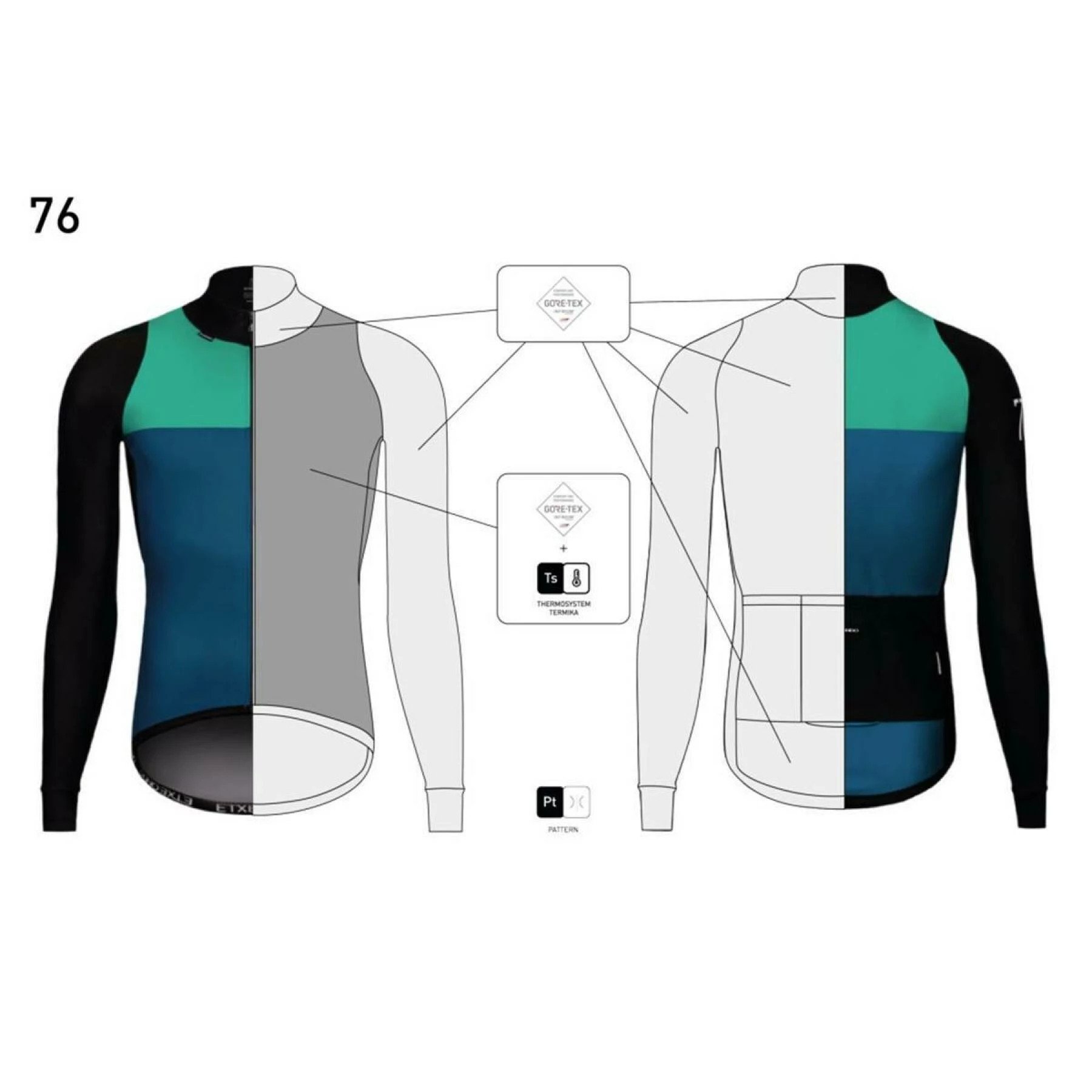 Veste Etxeondo Hiver 76 (H) 5 Veste Etxeondo Hiver 76 (H) – Image 3