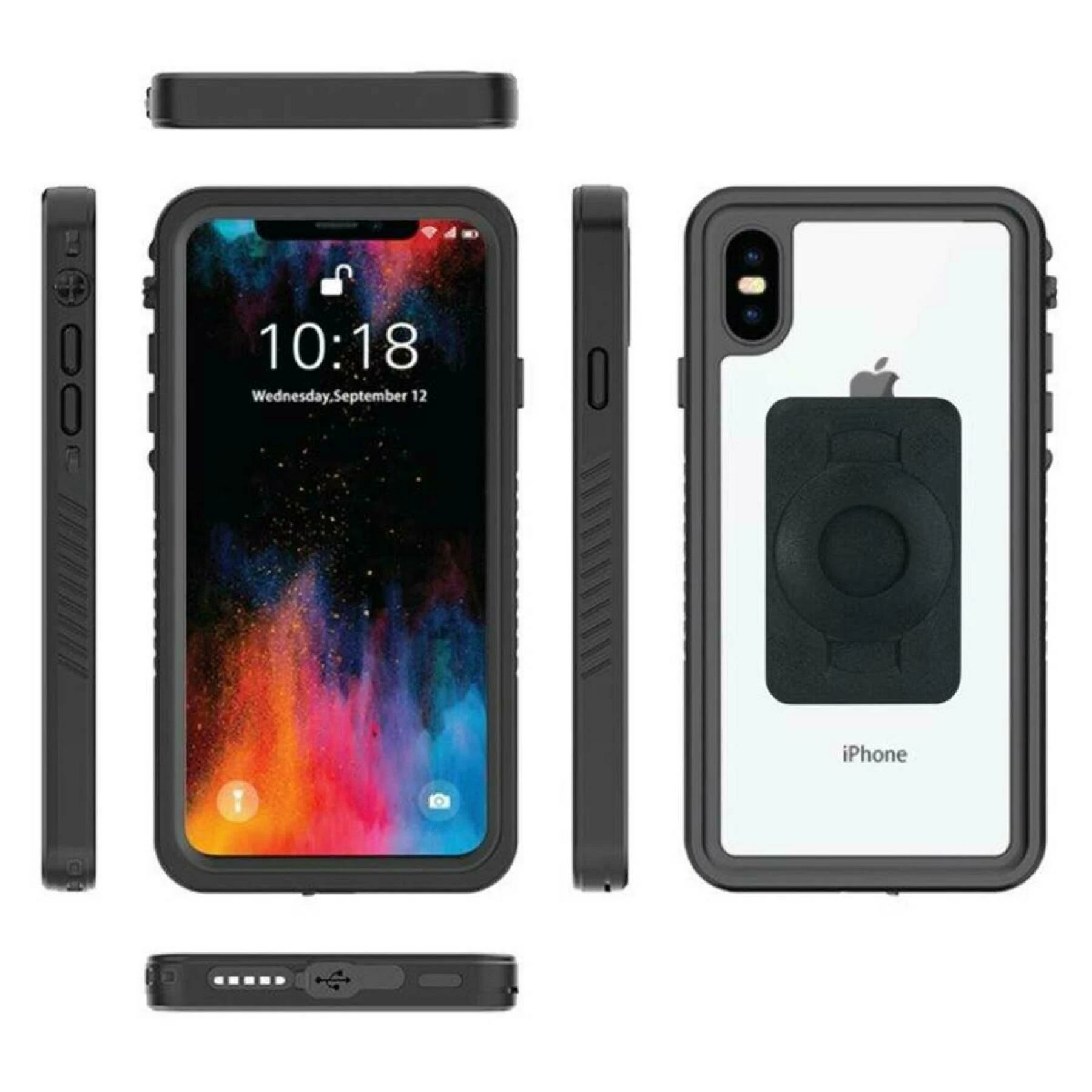 Coque étanche De Téléphone Tigra Fitclic Néo Iphone Xs Max (dst2611) 3 Coque étanche De Téléphone Tigra Fitclic Néo Iphone Xs Max (dst2611)