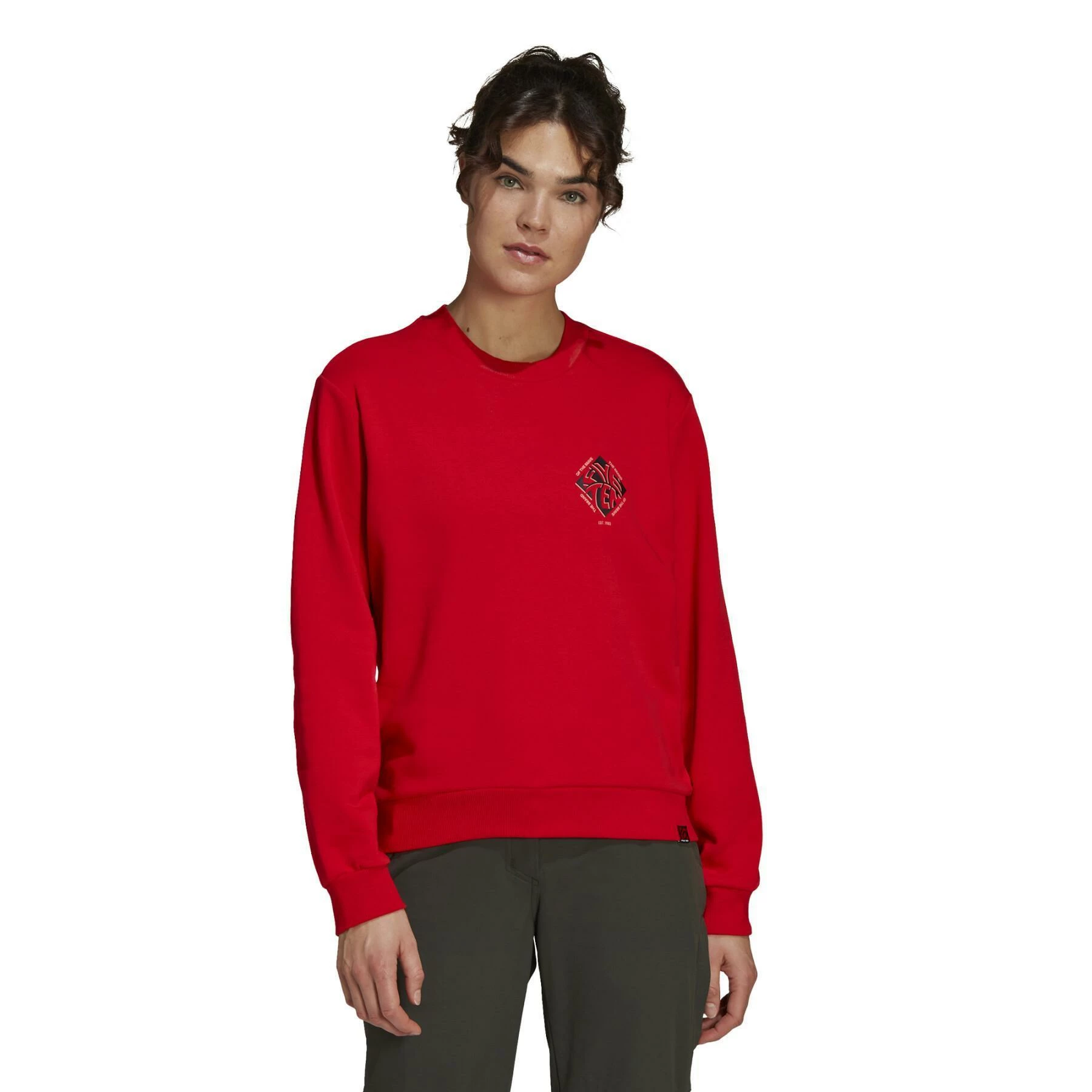 Sweatshirt Femme Adidas Five Ten Cropped 7 Sweatshirt Femme Adidas Five Ten Cropped – Image 5