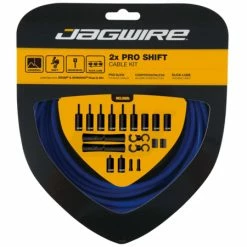 Kit Câble De Dérailleur Jagwire 2X Pro -VTT Soldes ja8105.blu 1
