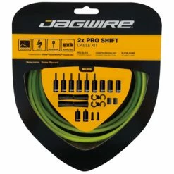 Kit Câble De Dérailleur Jagwire 2X Pro -VTT Soldes ja8105.grn 3
