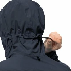 Veste Imperméable Jack Wolfskin Pack & Go Shell -VTT Soldes jack wolfskin 1111503 1010 6 pack go shell m night blue