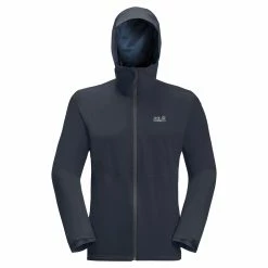 Veste Imperméable Jack Wolfskin Pack & Go Shell -VTT Soldes jack wolfskin 1111503 1010 9 a030 pack go shell m night blue