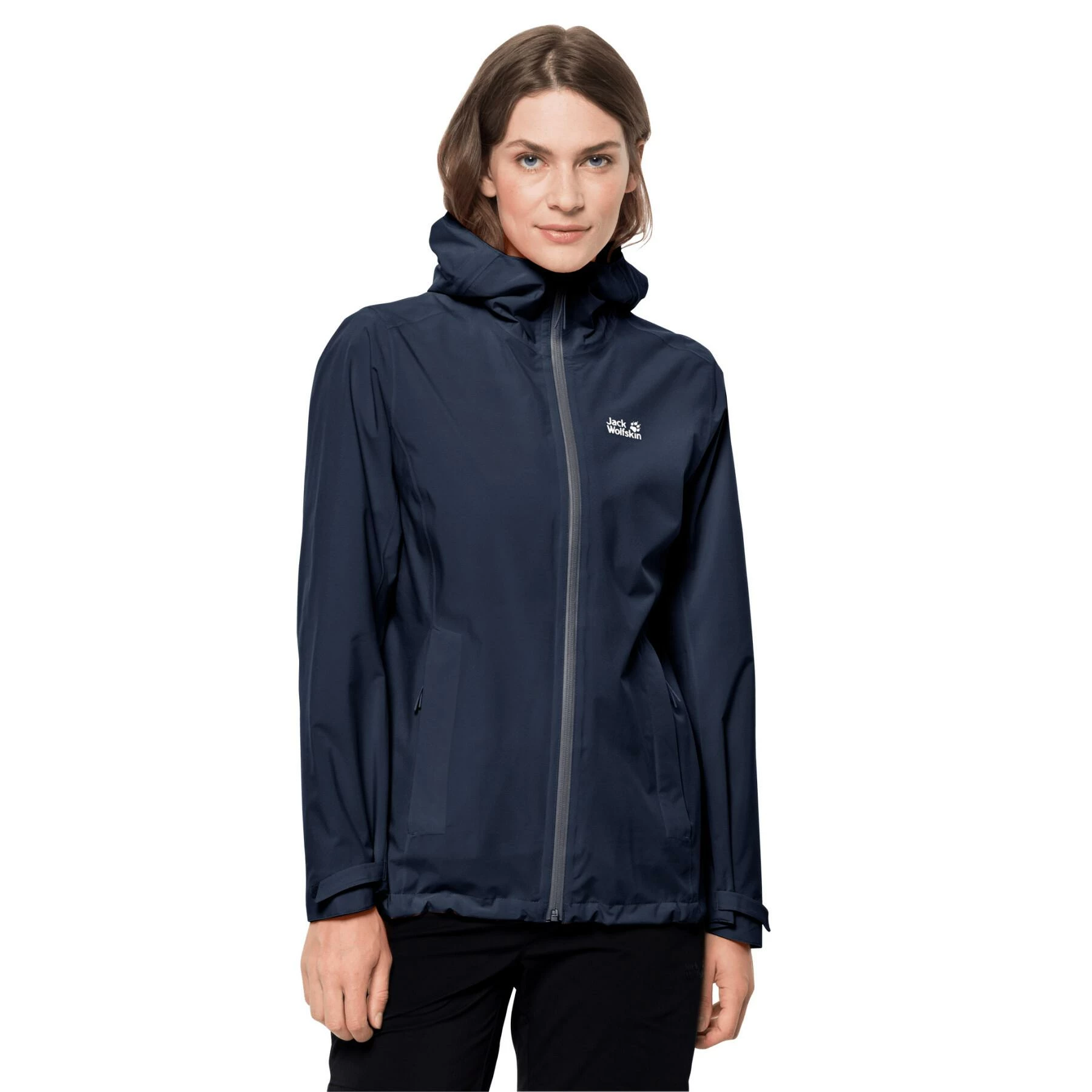 Veste Imperméable Femme Jack Wolfskin Pack & Go Shell 6 Veste Imperméable Femme Jack Wolfskin Pack & Go Shell – Image 4