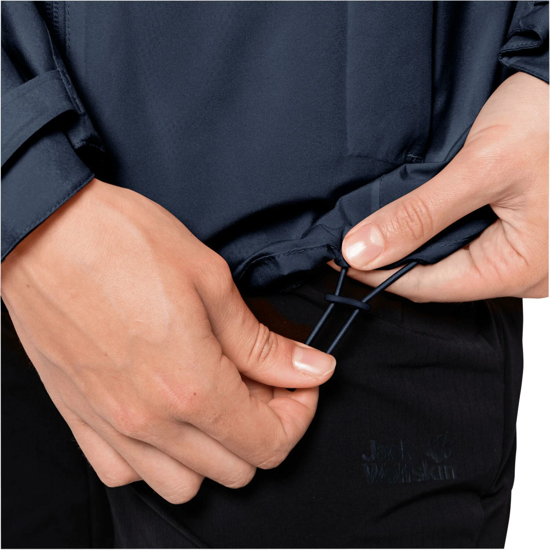 Veste Imperméable Femme Jack Wolfskin Pack & Go Shell 8 Veste Imperméable Femme Jack Wolfskin Pack & Go Shell – Image 6