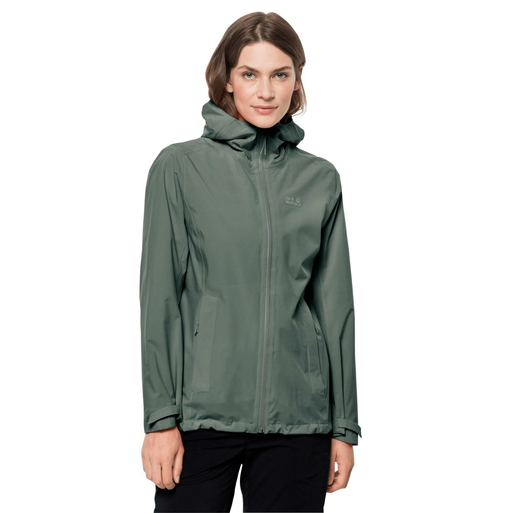 Veste Imperméable Femme Jack Wolfskin Pack & Go 4 Veste Imperméable Femme Jack Wolfskin Pack & Go – Image 2