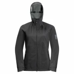Veste Imperméable Femme Jack Wolfskin Bike Commute Mono (GT)