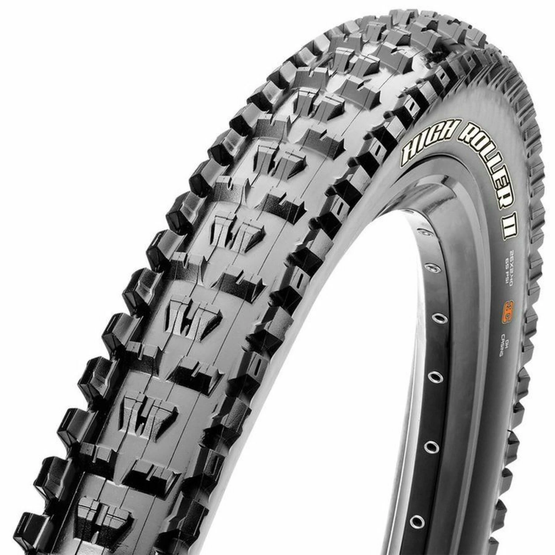 Pneu VTT Souple Sans Chambre à Air Maxxis High Roller II Exo Dual Compound 58-622 3 Pneu VTT Souple Sans Chambre à Air Maxxis High Roller II Exo Dual Compound 58-622