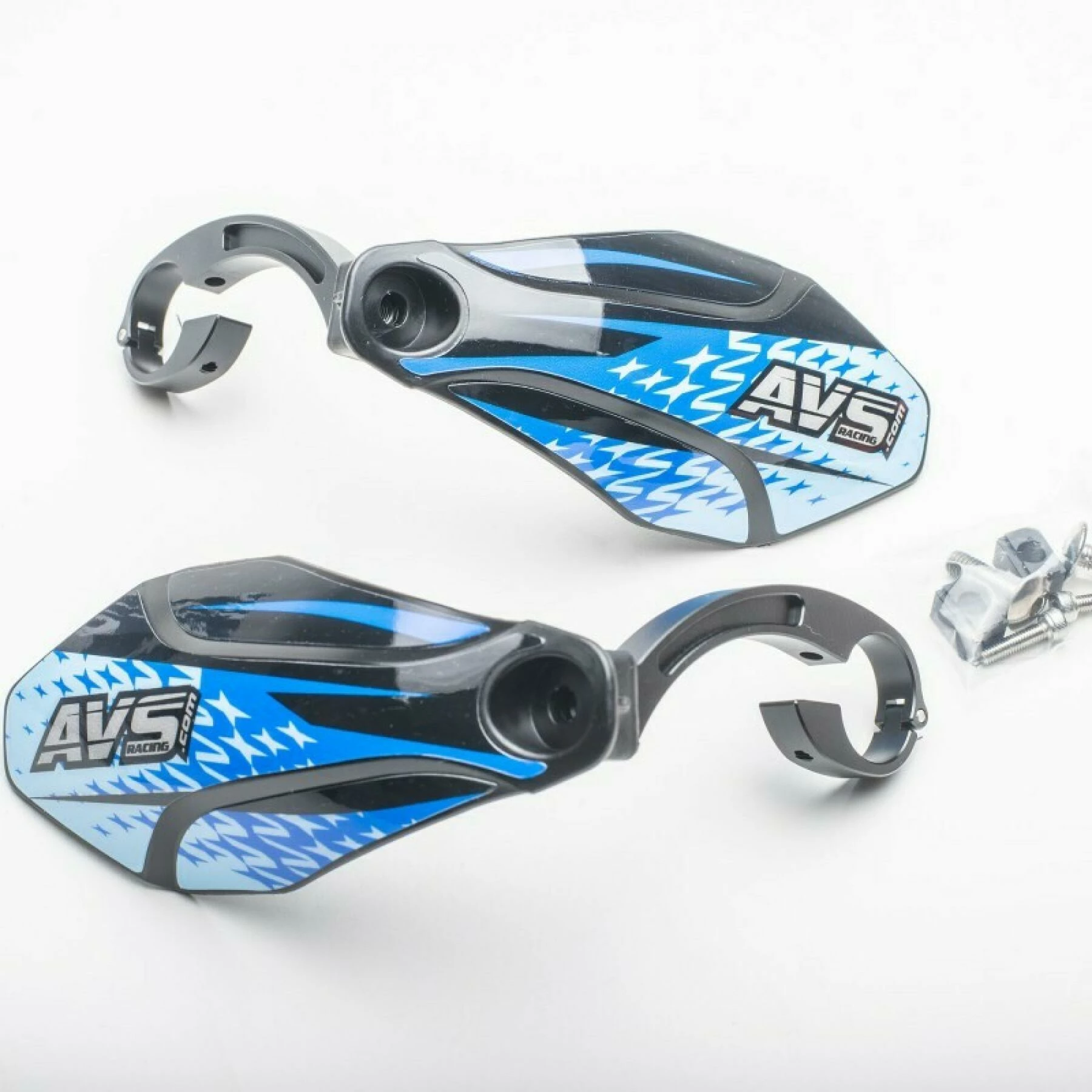 Kit Déco Protège-mains Patte Alu Avec Charnière AVS 3 Kit Déco Protège-mains Patte Alu Avec Charnière AVS