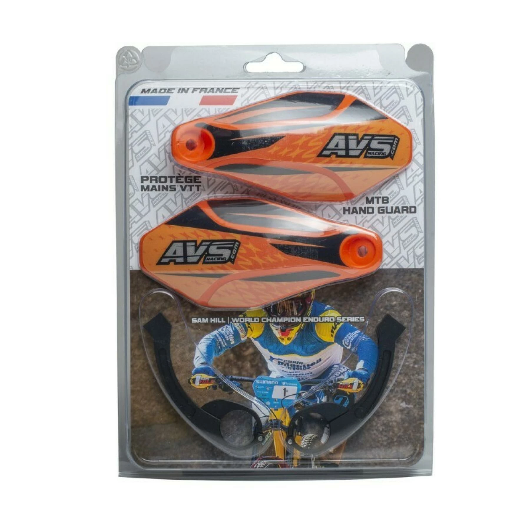 Kit Déco Protège-mains Patte Alu Avec Charnière AVS 4 Kit Déco Protège-mains Patte Alu Avec Charnière AVS – Image 2