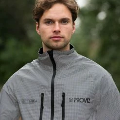 Veste Technique Respirante Et Réfléchissante Sans Capuche Proviz Air -VTT Soldes pz360airjackl 7
