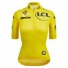 Maillot Leader Du Classement Général Femme Santini Tour De France -VTT Soldes santini tf944l0022tdflder 1