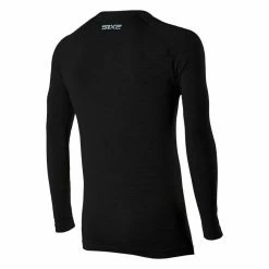 Maillot De Corps Manches Longues Sixs Serafino Merinos -VTT Soldes serafinomer bk 2x 2