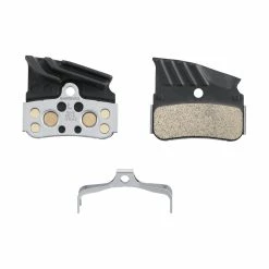 Paire De Plaquette De Frein Vélo En Métal Avec Ailette Et Ressort Shimano N04C-MF -VTT Soldes shimano ibpn04cmfa 2