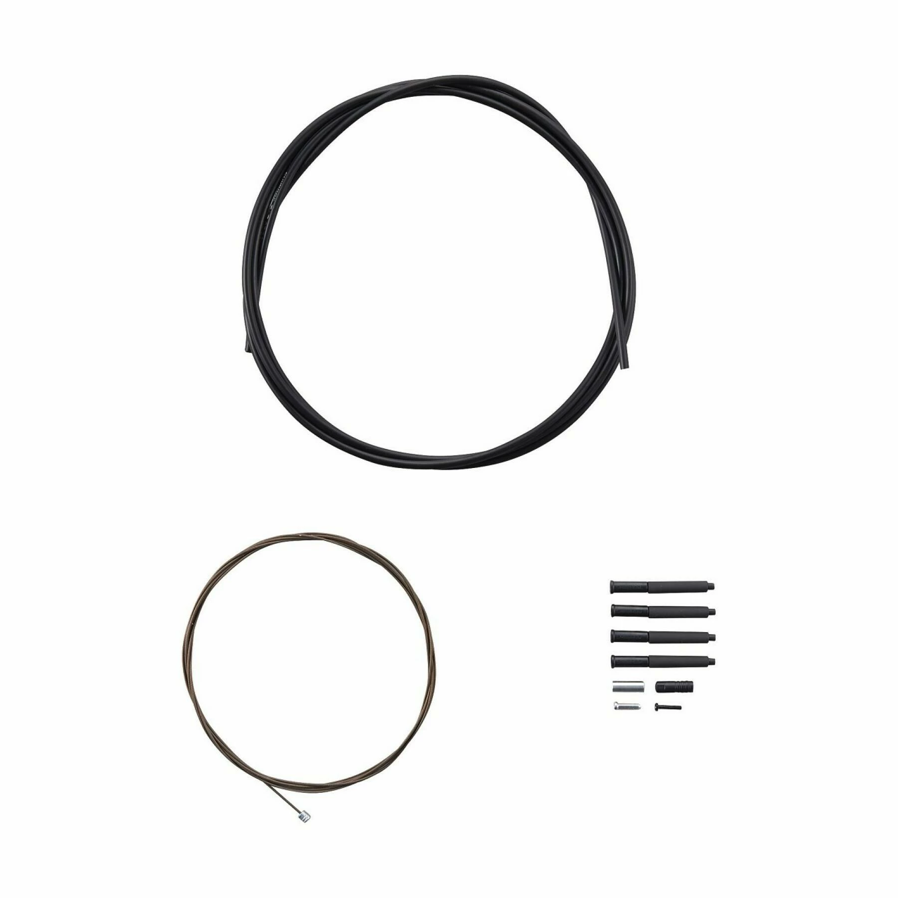 Jeu De Câbles De Frein Revêtus De Polymère Shimano 3 Jeu De Câbles De Frein Revêtus De Polymère Shimano