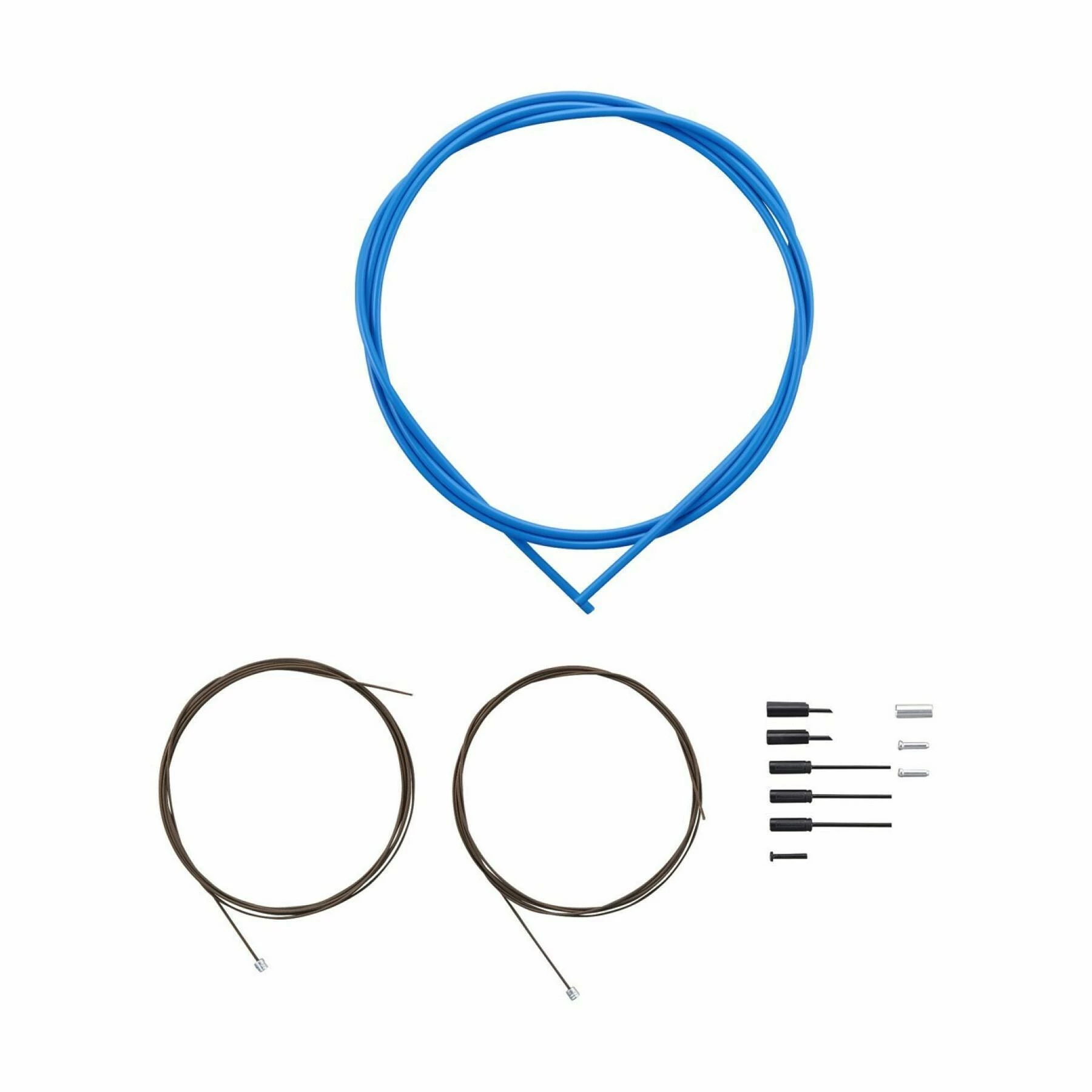 Jeux De Câbles Et Gaines De Changements De Vitesses Revêtus De Polymère Shimano OT-SP41 3 Jeux De Câbles Et Gaines De Changements De Vitesses Revêtus De Polymère Shimano OT-SP41