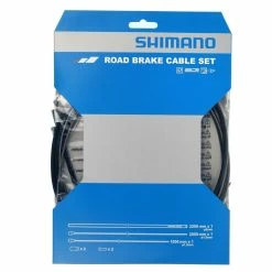 Jeu De Câbles De Frein Route En Acier Gaine Avec Embouts De Câble Shimano SUS/SLR 5 Jeu De Câbles De Frein Route En Acier Gaine Avec Embouts De Câble Shimano SUS/SLR -VTT Soldes shimano y80098019 2