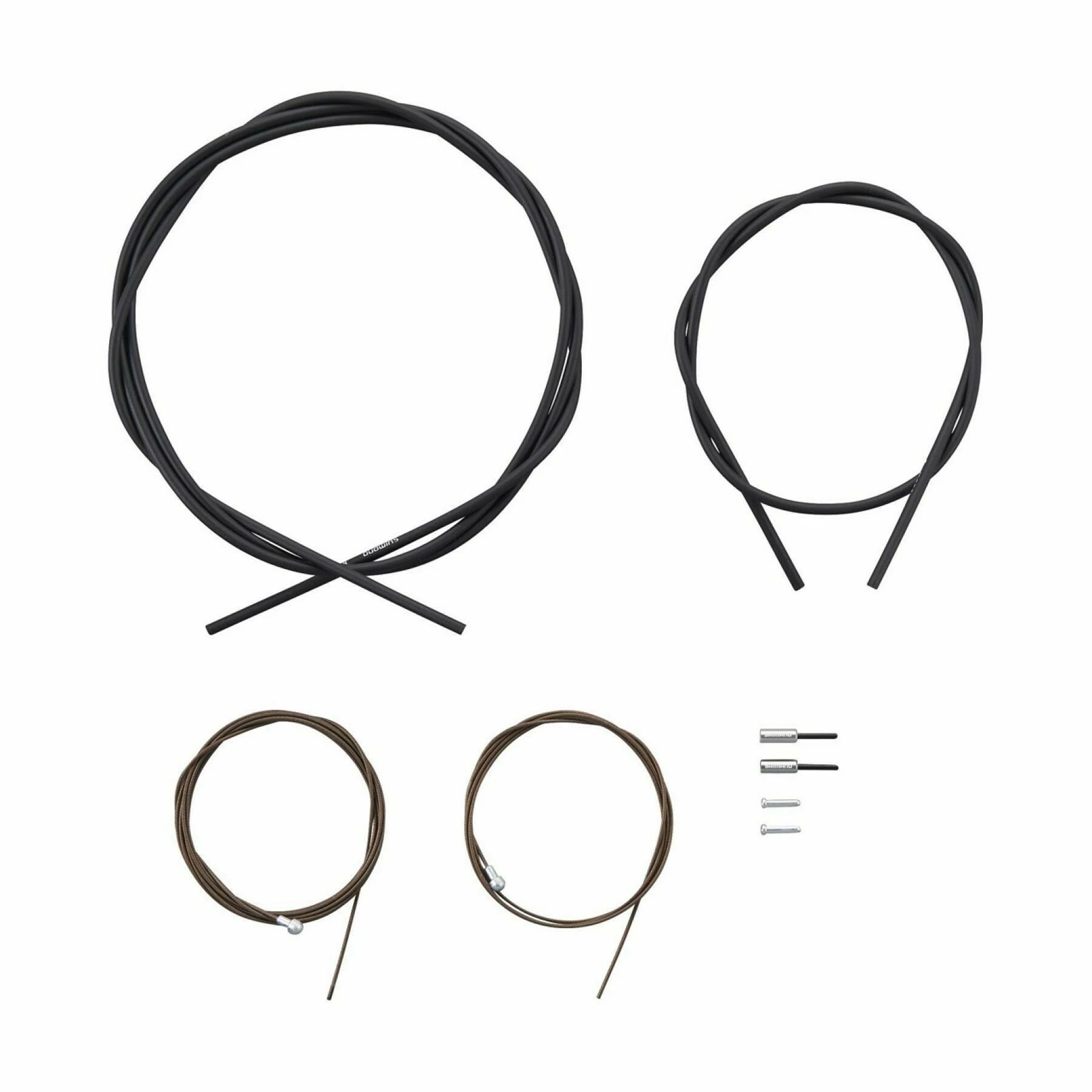 Jeux De Câbles De Frein Revêtus De Polymère Shimano BC-9000 3 Jeux De Câbles De Frein Revêtus De Polymère Shimano BC-9000