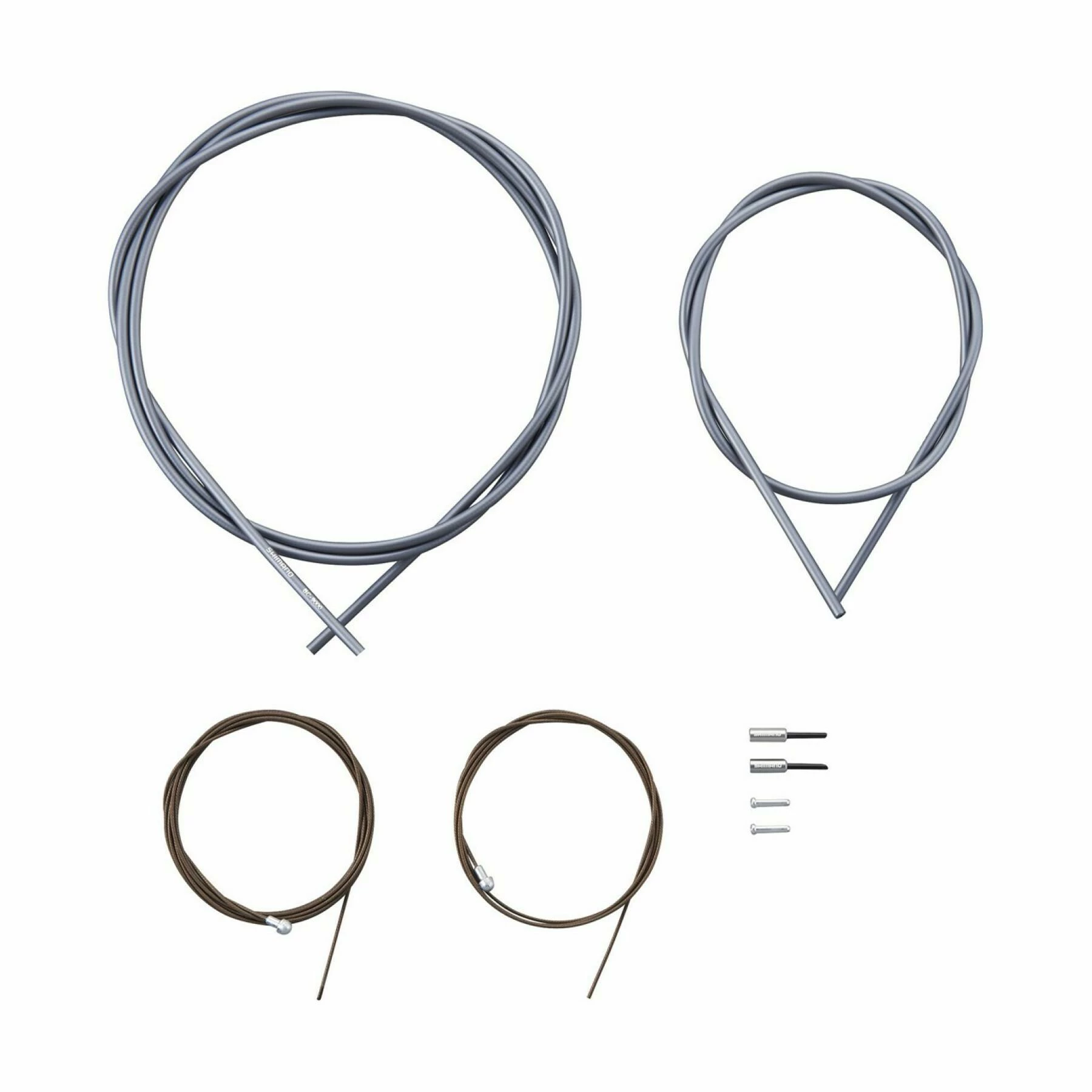 Jeux De Câbles De Frein Revêtus De Polymère Shimano BC-9000 3 Jeux De Câbles De Frein Revêtus De Polymère Shimano BC-9000