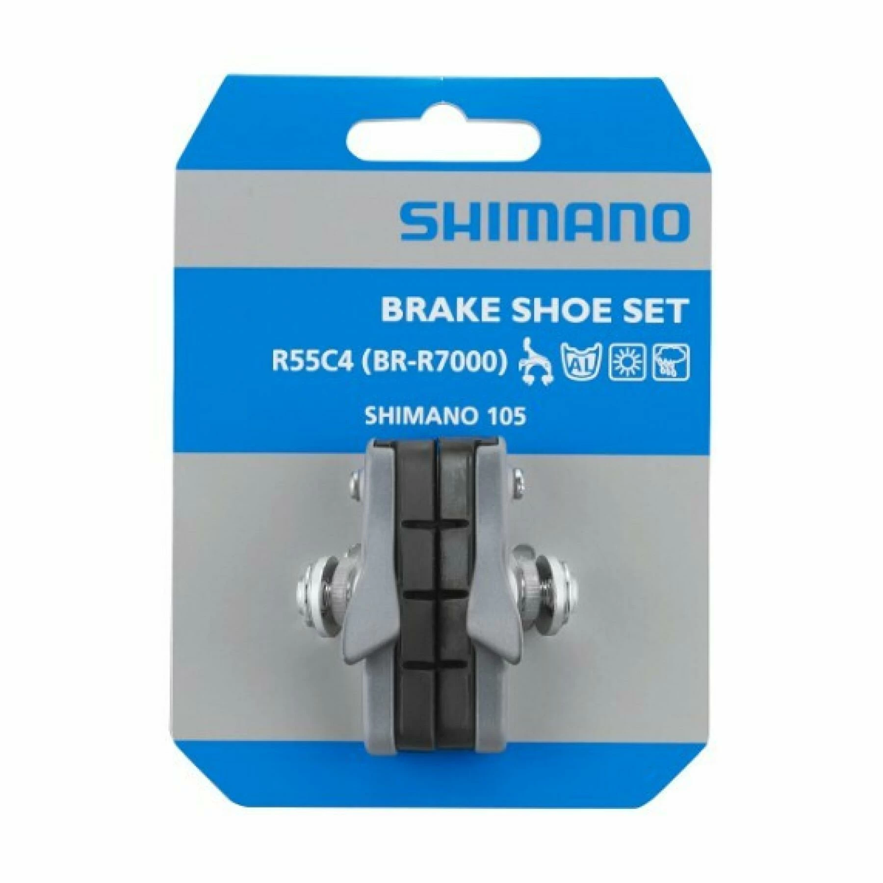 Jeu De Patins De Type à Cartouche Shimano R55C4 4 Jeu De Patins De Type à Cartouche Shimano R55C4 – Image 2