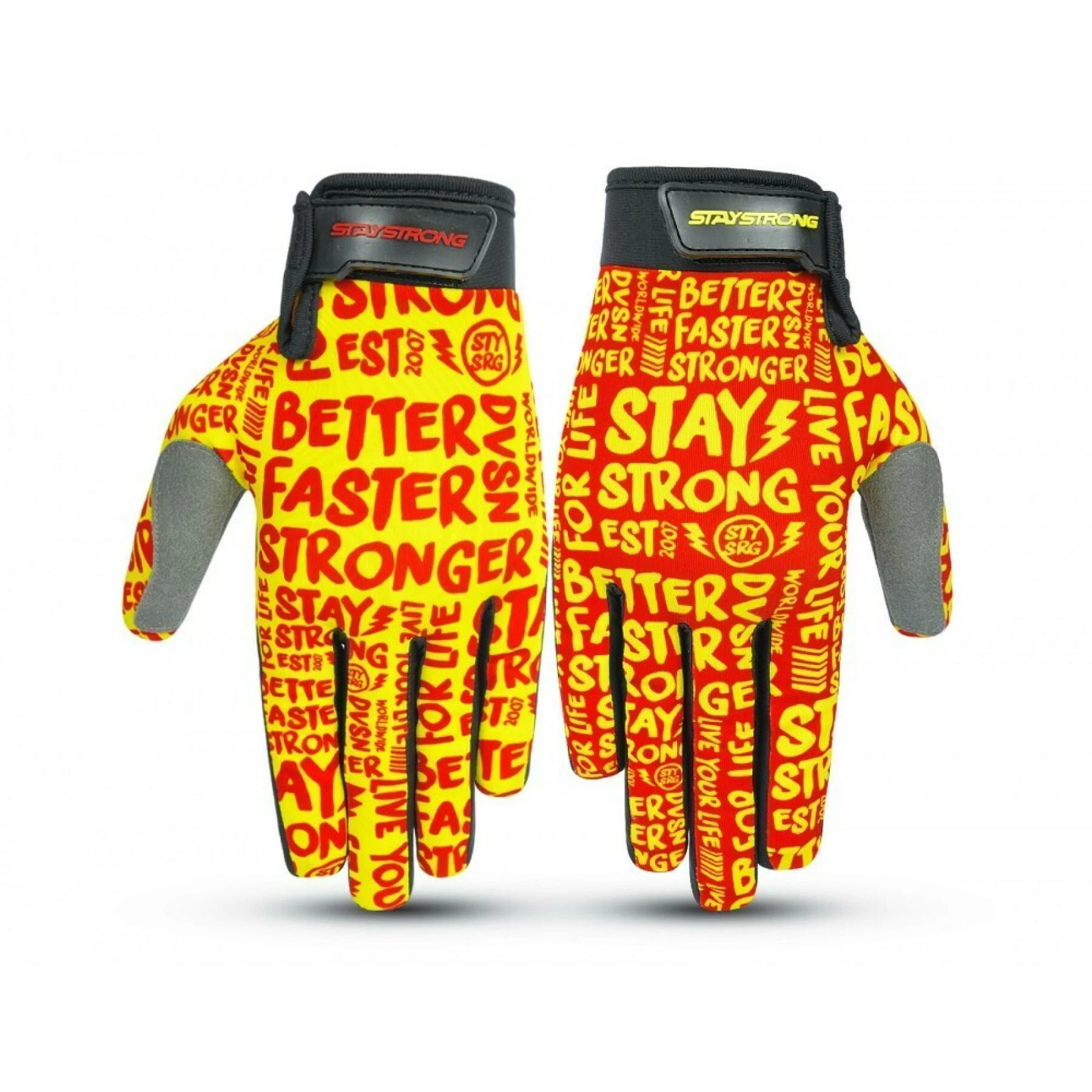 Gants Vélo Stay Strong Sketch 3 Gants Vélo Stay Strong Sketch