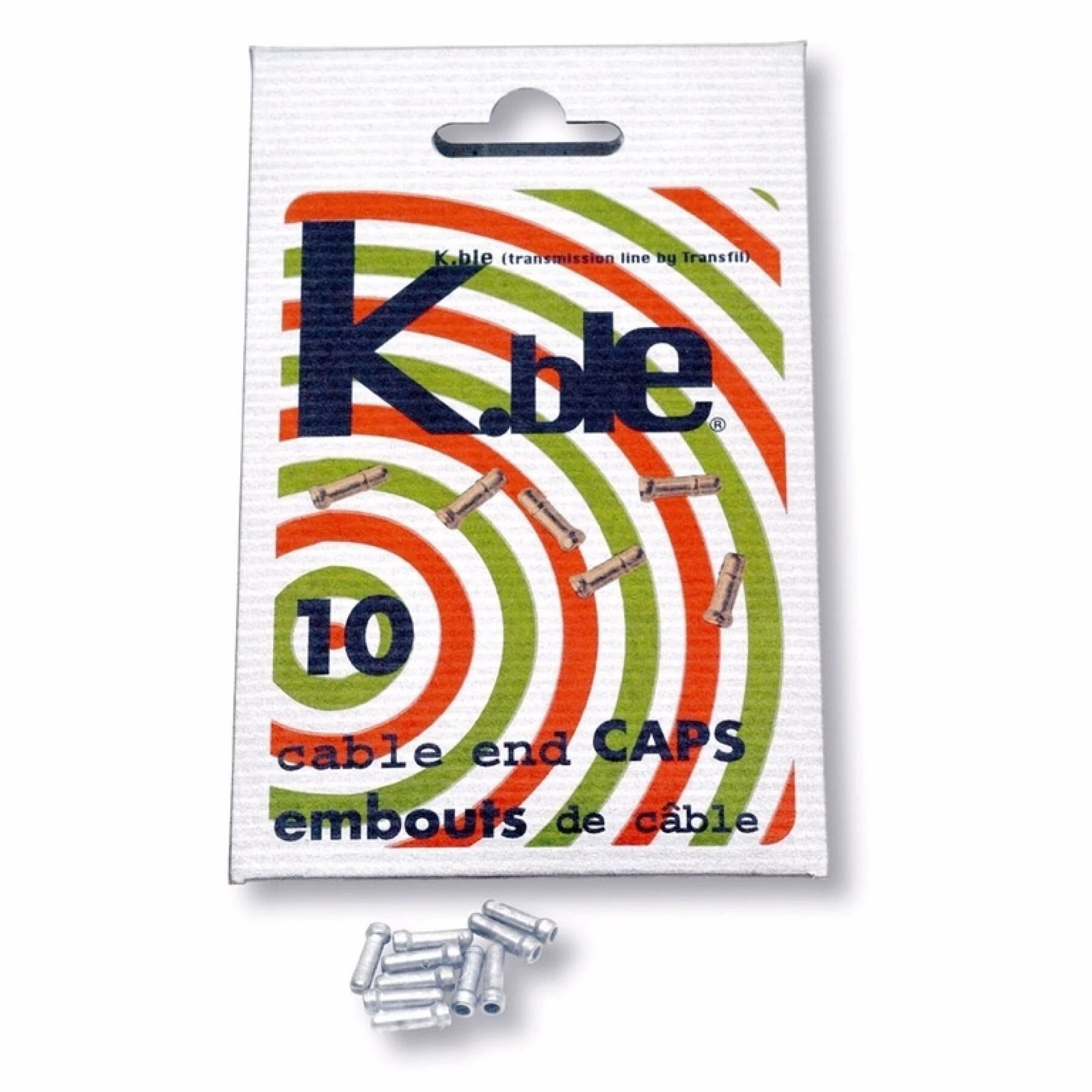 Lot De 10 Embouts De Câble Standard Frein/dérailleur Arrière Transfil 3 Lot De 10 Embouts De Câble Standard Frein/dérailleur Arrière Transfil