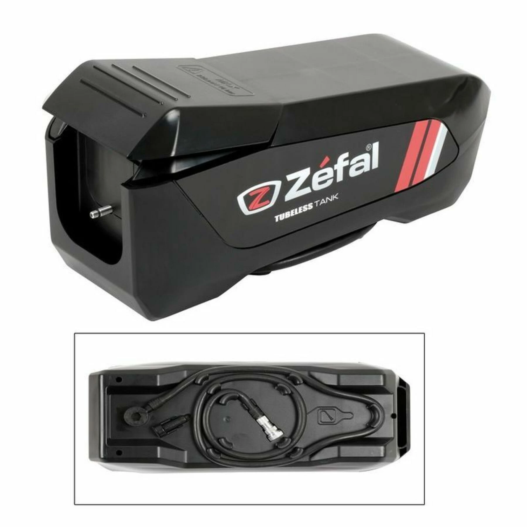 Pompe à Pied Talonneur Tubeless Tank Zefal Presta 1L 3 Pompe à Pied Talonneur Tubeless Tank Zefal Presta 1L